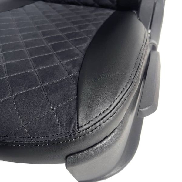 Чехлы Алькантара на Chevrolet Lacetti