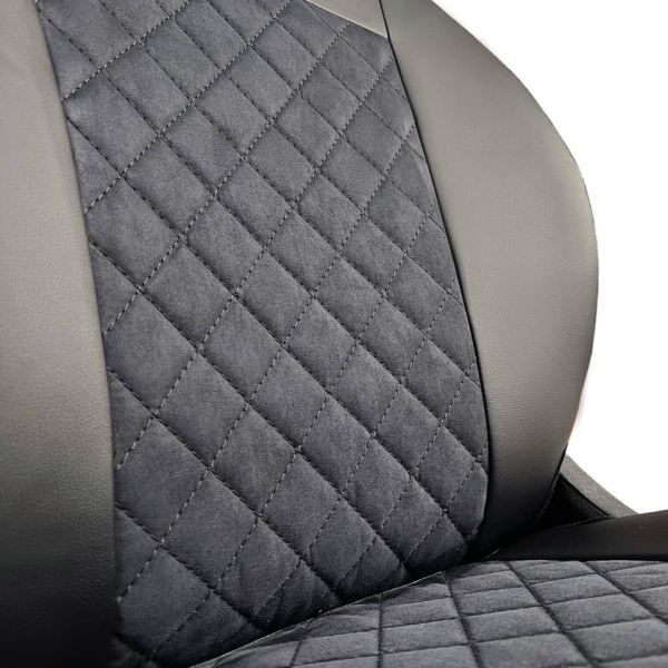 Чехлы Алькантара на Chevrolet Lacetti