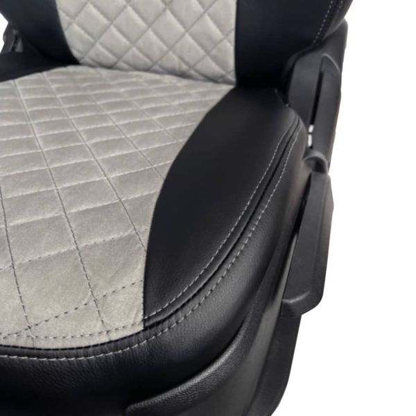 Чехлы Алькантара на Chevrolet Lacetti