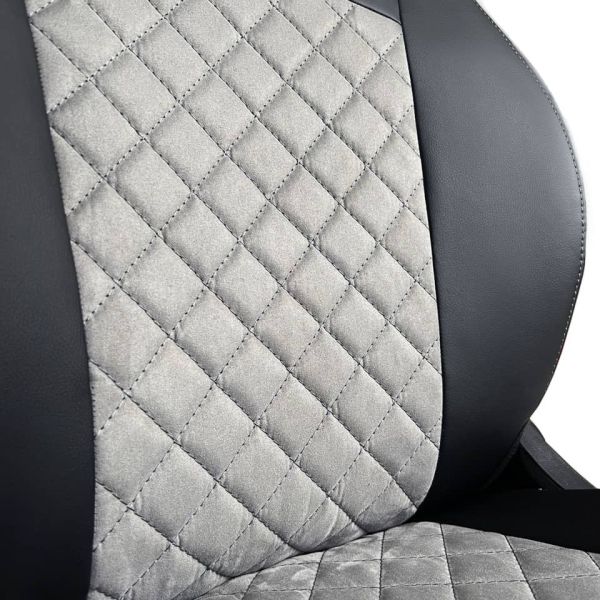 Чехлы Алькантара на Chevrolet Lacetti