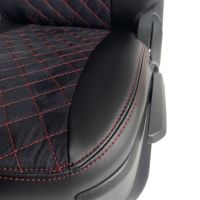 Чехлы Алькантара на Chevrolet Lacetti