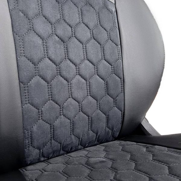 Чехлы Алькантара на Chevrolet Lacetti