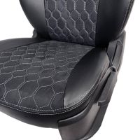 Чехлы Алькантара на Chevrolet Lacetti