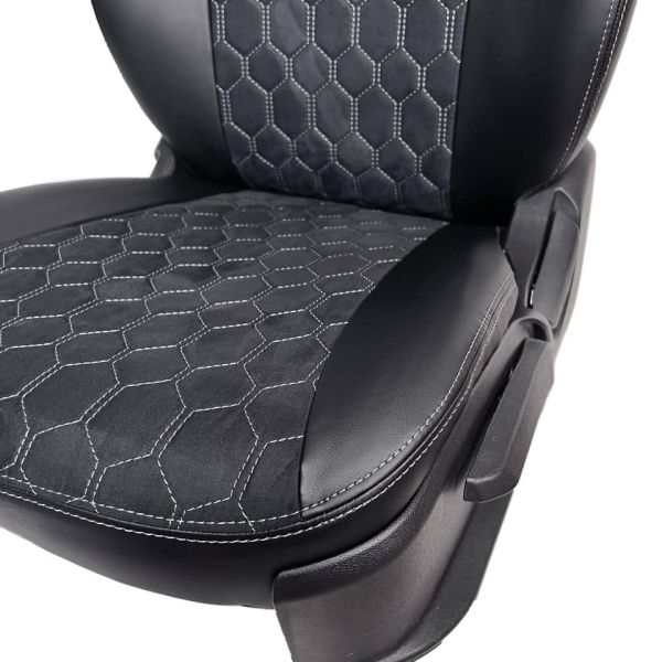 Чехлы Алькантара на Chevrolet Lacetti