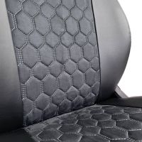 Чехлы Алькантара на Chevrolet Lacetti