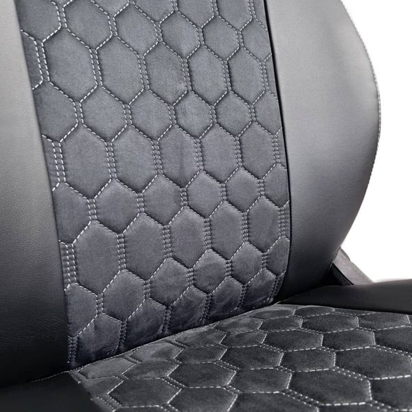 Чехлы Алькантара на Chevrolet Lacetti