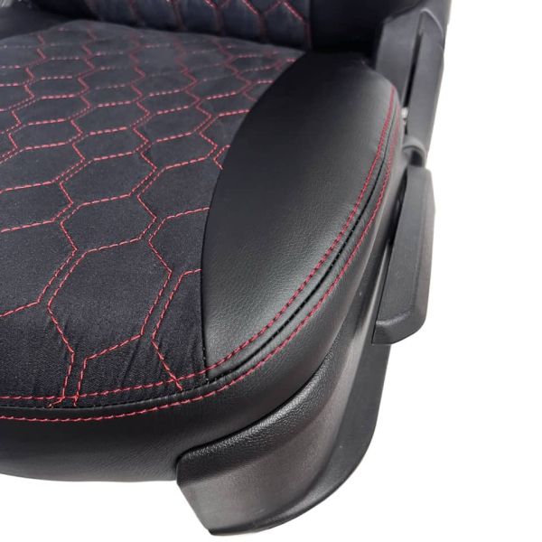 Чехлы Алькантара на Chevrolet Lacetti