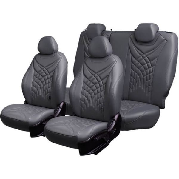 Чехлы Премиум Экокожа Байрон Президент|Жук на Peugeot 301 2013-2016 г.в.