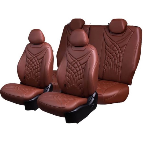 Чехлы Премиум Экокожа Байрон Президент|Жук на Haval Jolion