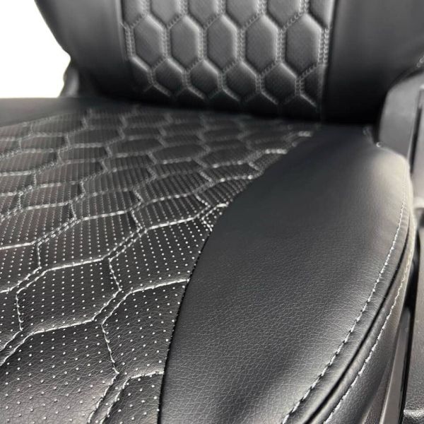 Чехлы Экокожа Ромб на Chevrolet Lacetti