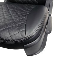 Чехлы Экокожа Ромб на Chevrolet Lacetti