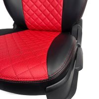 Чехлы Экокожа Ромб на Chevrolet Lacetti