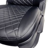 Чехлы Экокожа Ромб на Chevrolet Lacetti