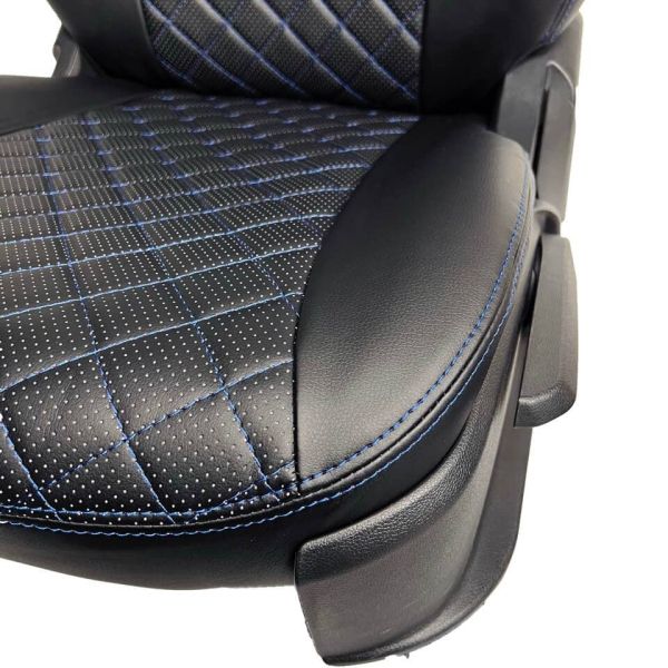 Чехлы Экокожа Ромб на Chevrolet Lacetti