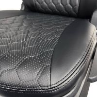 Чехлы Экокожа Ромб на Chevrolet Lacetti