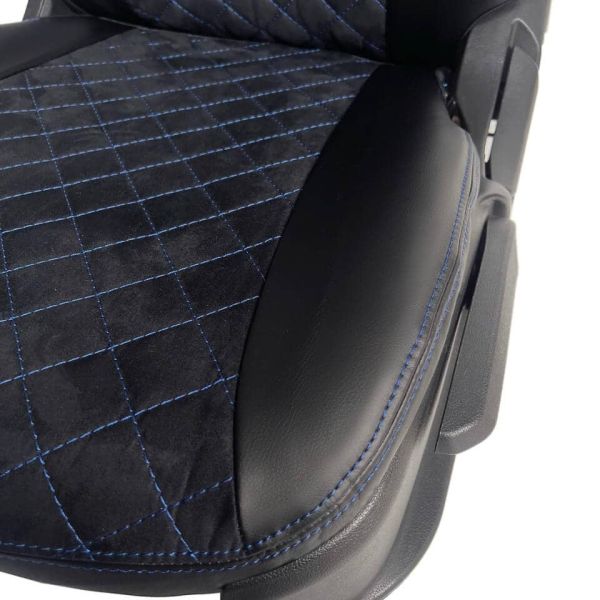 Чехлы Алькантара на Chevrolet Lacetti