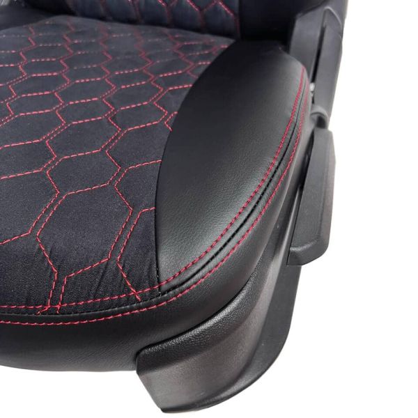 Чехлы Алькантара на Chevrolet Lacetti