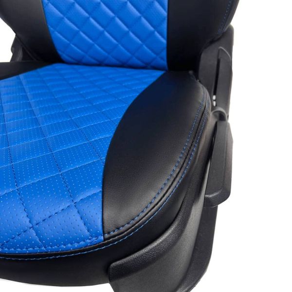 Чехлы Экокожа Ромб на Chevrolet Lacetti