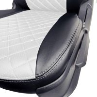 Чехлы Экокожа Ромб на Chevrolet Lacetti