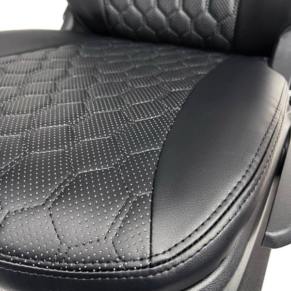 Чехлы Экокожа Ромб на Chevrolet Lacetti